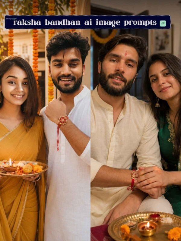 25+ Raksha Bandhan Gemini AI Photo Prompts Copy Paste (Rakhi 2026)