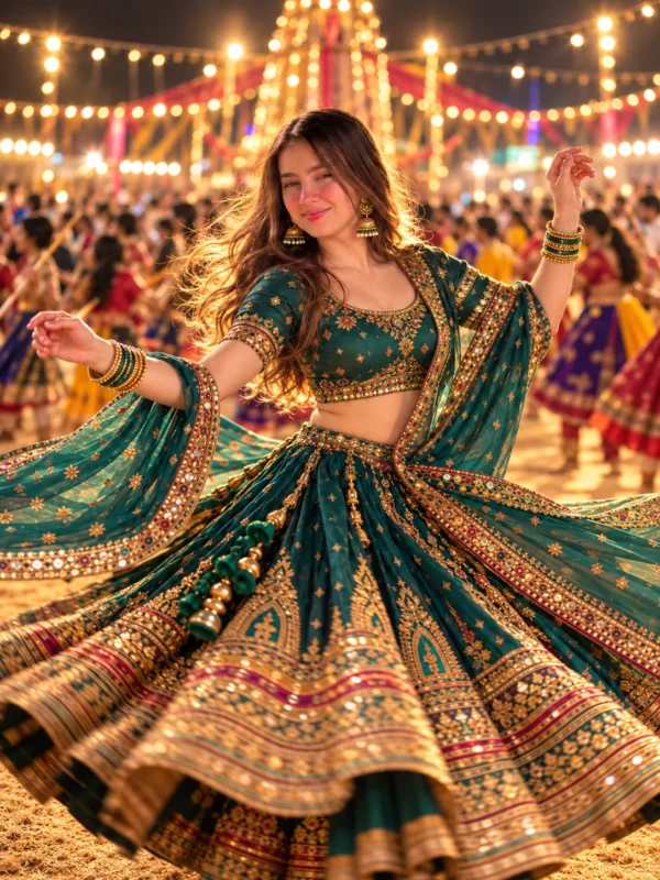 Navratri Colours 2026 AI Photo Prompts: 9 Day-Wise Viral Looks